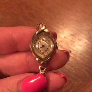 Vintage Bulova 10k gold ladies watch - serviced